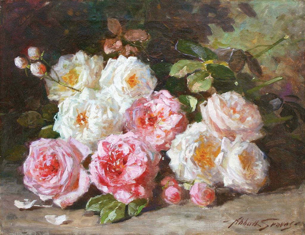 Pink White Roses RGB